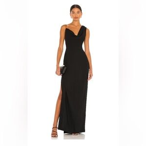 X REVOLVE Arial Gown in Black